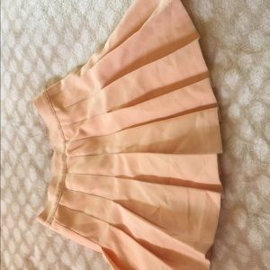 American apparel skirt light pink